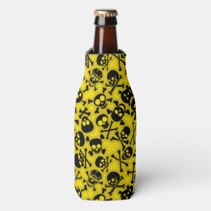 Skull & Crossbones Pattern Bottle Cooler