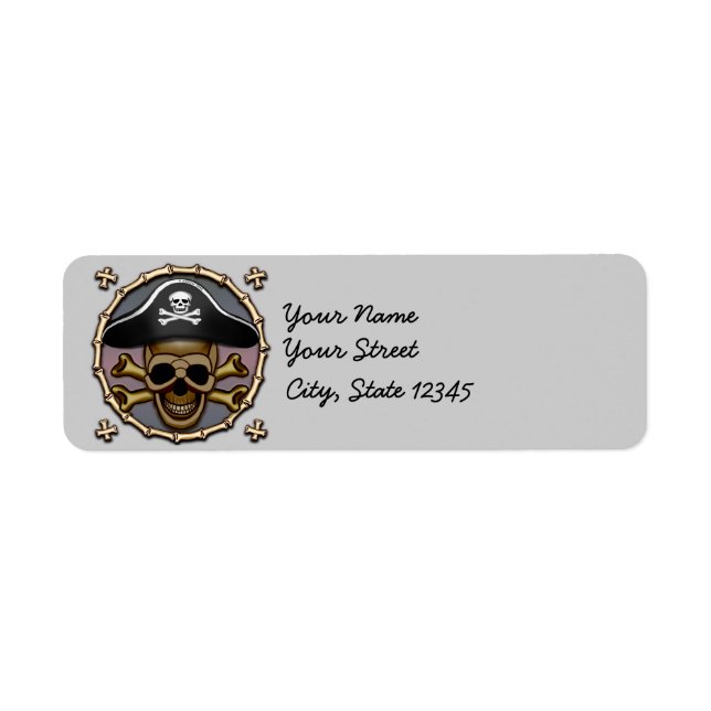 Skull Crossbones Pirate  (Front)