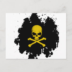 Skull & Crossbones Postcard