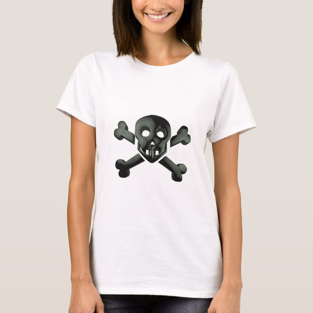 skull crossbones T-Shirt (Front)