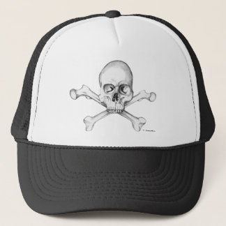 Skull & Crossbones Trucker Hat