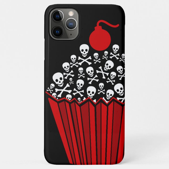 Skull Cupcake Case-Mate iPhone Case (Back)