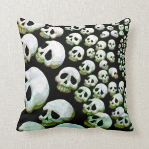 Skull Cyclone - Death Clock - Dead Heads Cushion