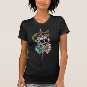 Skull & Dagger Tattoo T-Shirt