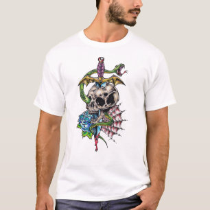 Skull & Dagger Tattoo T-Shirt