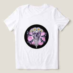 Skull Daisy Queen Tee 💀🌼
