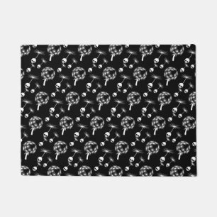 Skull Dandelion Seeds Doormat