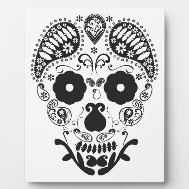 Skull decorative plaque (Front)