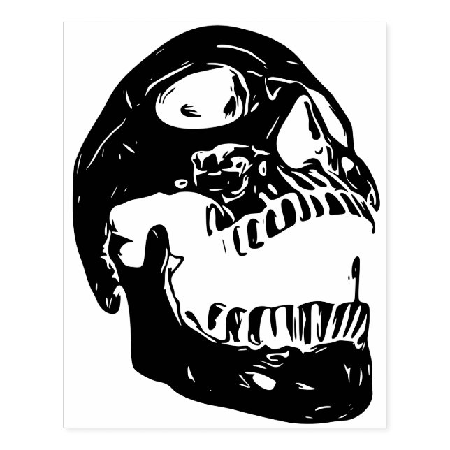 Skull - der Schrei Rubber Stamp (Imprint)
