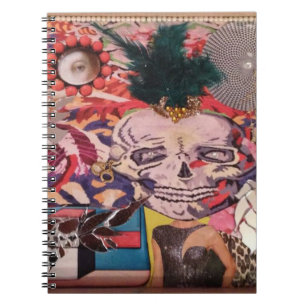 Skull design notebook. notebook