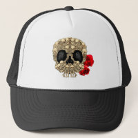 Skull Design - Pyramid of Skulls and Roses