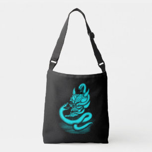 Skull - Devil Head with Snake Crossbody Bag