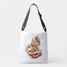 Skull - Devil Head with Snake