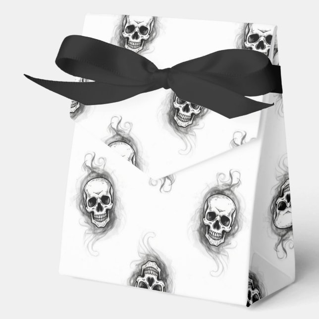 "Skull-Duggery" Favour Box (Front)