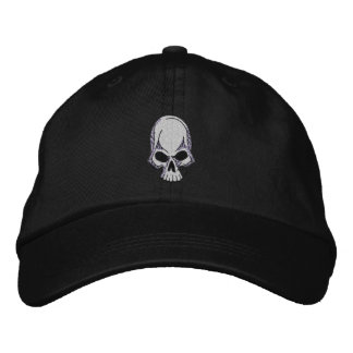 Skull Embroidered Hat