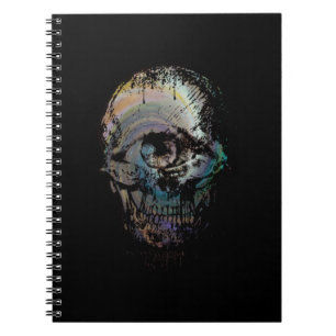 SKULL EYE SKELETON HALLOWEEN GIFT NOTEBOOK