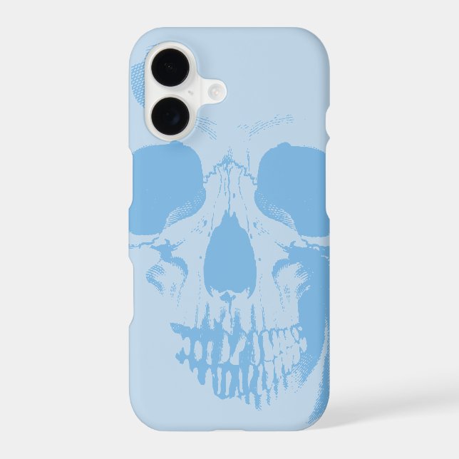 Skull Face Blue (Back)
