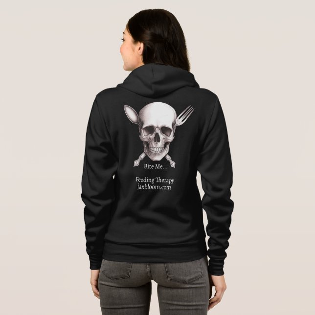 Skull Feeding Therapy Hoodie (Back Full)