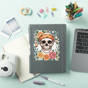 Skull Floral Halloween Spooky