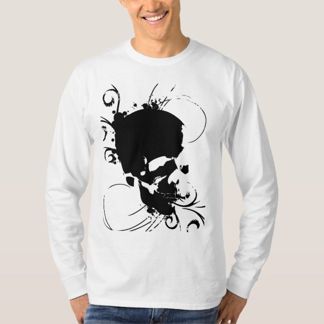 skull-flourish T-Shirt (Front)