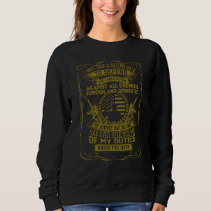 Skull Freedom Liberty In The USA Patriot Flag Hono Sweatshirt