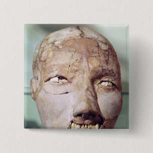 Skull, from Jericho, 7000-6000 BC 15 Cm Square Badge