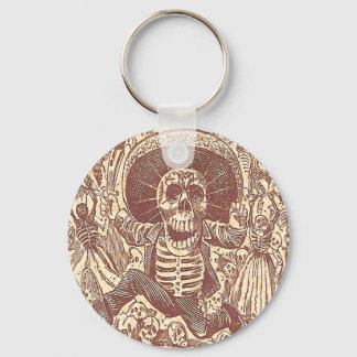 Skull from Oaxaca, La Calavera Oaxaqueña Key Ring