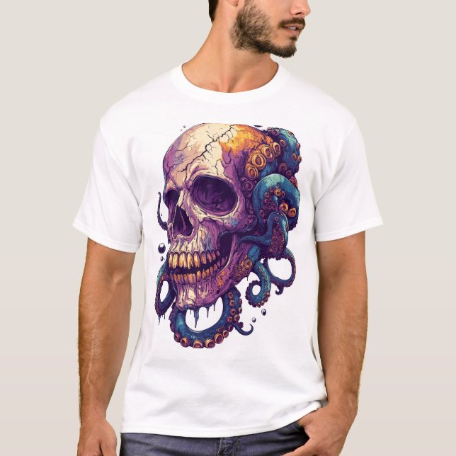 Skull from the Depths T-Shirt (Front)