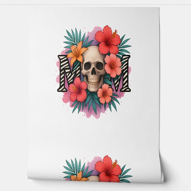 Skull Funny Mother Wallpaper (Unrolling)