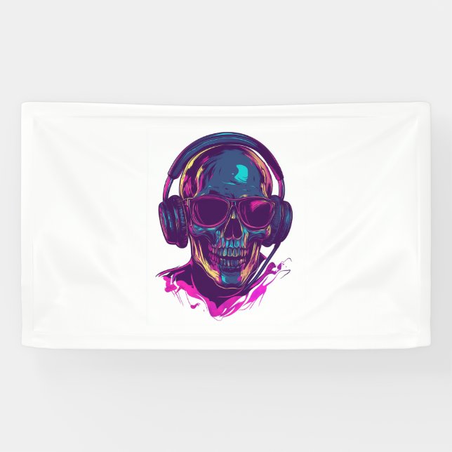 Skull Gamer Mode Banner (Horizontal)