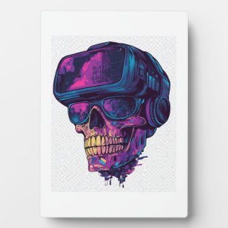Skull Gamer Mode Plaque