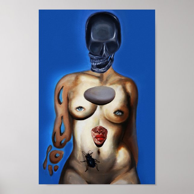 Skull Girl Poster (Front)