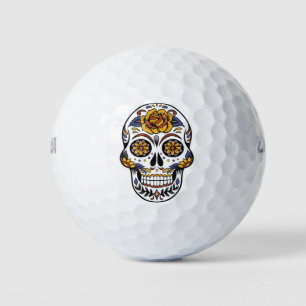 skull golf balls