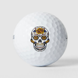 skull golf balls