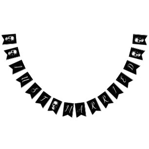 Skull Gothic Halloween Wedding Bunting