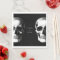 Skull Gothic Halloween Wedding Napkins