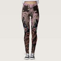 skull Gothic Lovers Floral Romantic Skeleton Leg