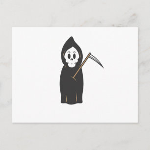 Skull Grimreaper Postcard