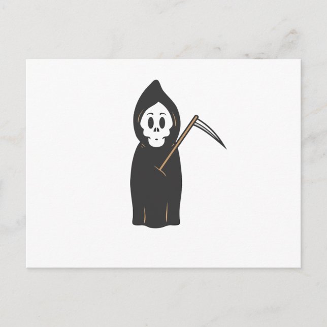 Skull Grimreaper Postcard (Front)