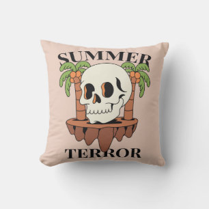 Skull groovy cushion