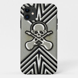 Skull, Guitars and Headphones Case-Mate iPhone Case
