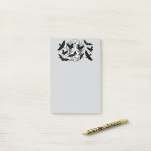 Skull Halloween Decorative Calaveras Post-it Notes