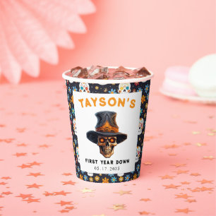 Skull Halloween Kids Costume Party – Cute & Spooky Paper Cups