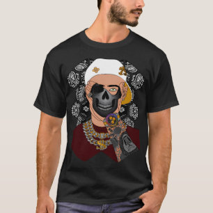 Skull Hand - Boy, Bandanna Style T-Shirt