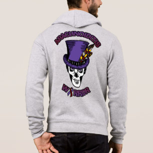 Skull/Hat...Arachnoiditis Hoodie