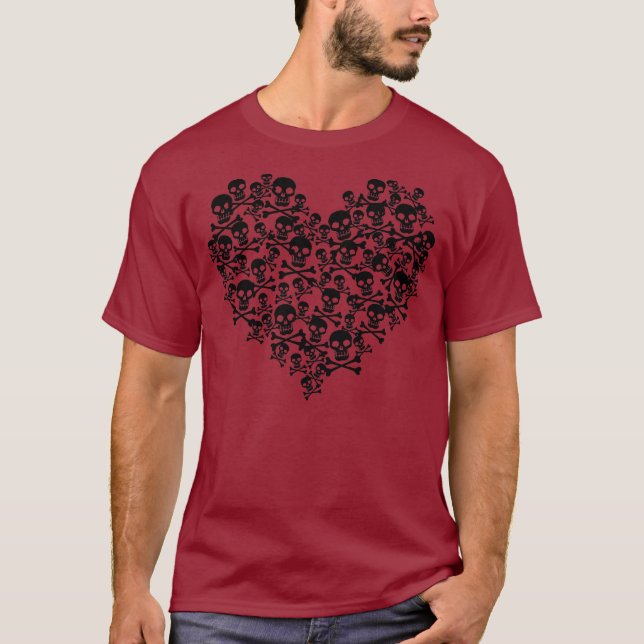 Skull Heart T-Shirt (Front)