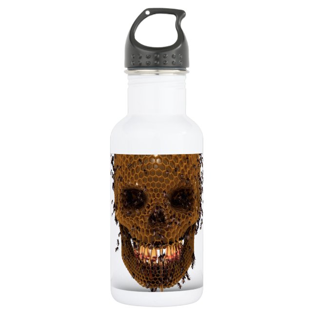 Skull Hive 532 Ml Water Bottle (Front)