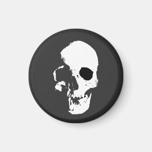 Skull, Human, Head Magnet