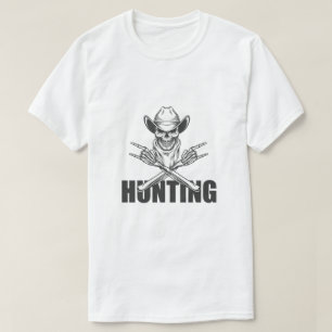 Skull Hunter T-Shirt – Rugged & Rebellious