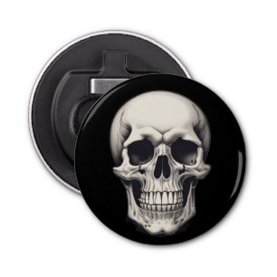 Skull Illustration Bottle Opener